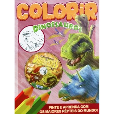 Colorir Animada - Dinossauros